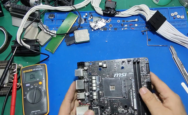 资兴华硕电脑主板维修